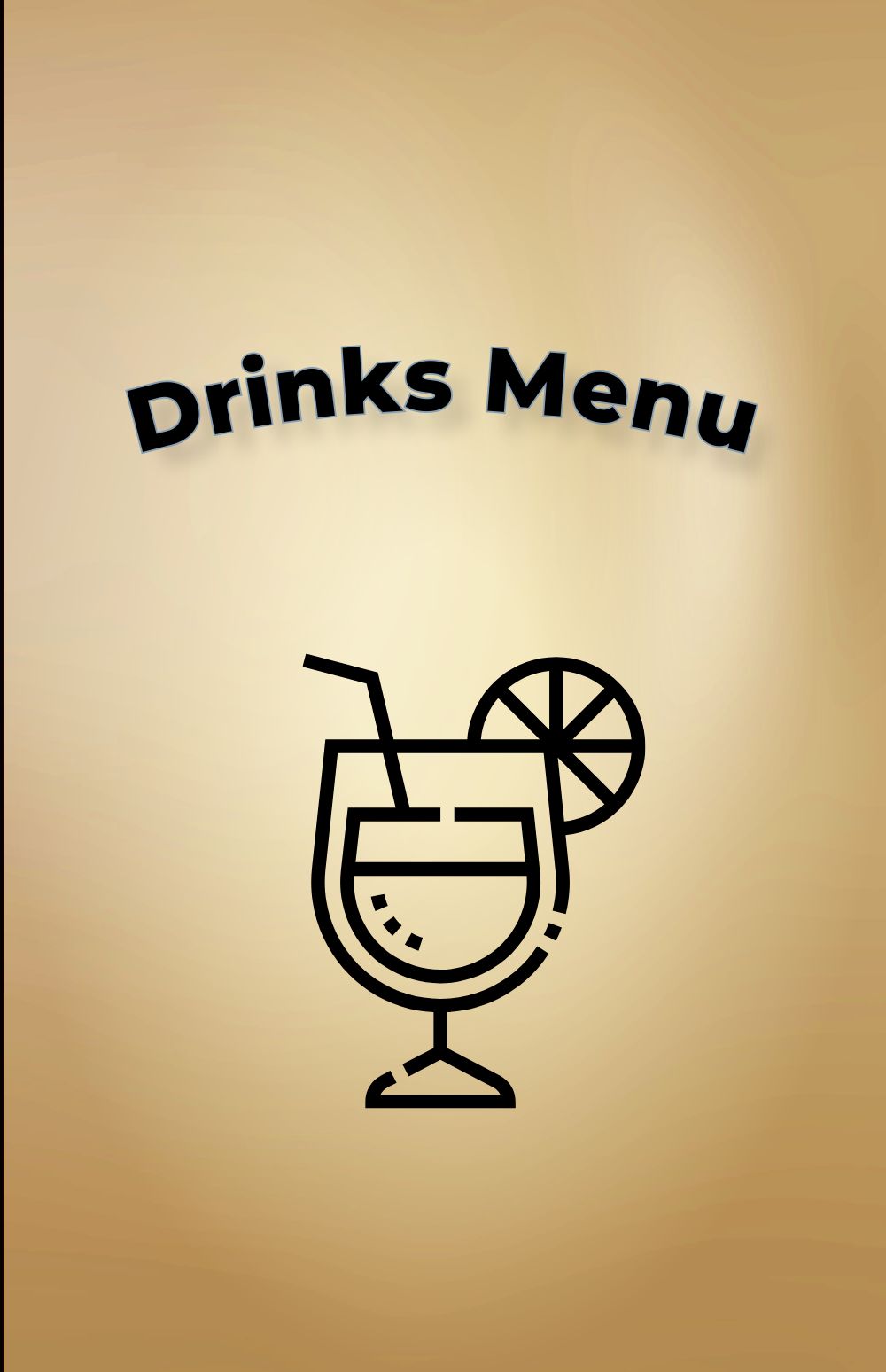 Drinks Menu